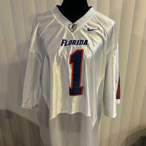 Nike Florida White and Blue Jersey